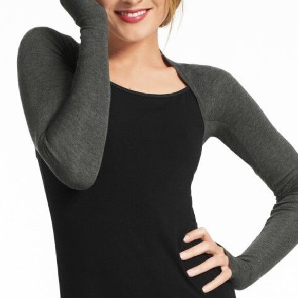 CAbi Sweaters - BRAND NEW! CAbi Ballet Arm Warmer / Shrug Grey Size Large